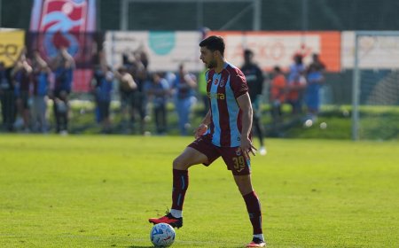Trabzonspor'un yeni transferi Cenk Özkacar'dan ilk mesaj: Uzun süredir buradaymış gibi hissediyorum